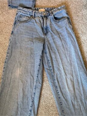 Pacific Sunwear Light Blue high-rise baggy Jeans